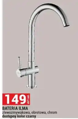 Merkury Market Bateria zlewozmywakowa, obrotowa, chrom dostępny kolor czarny oferta