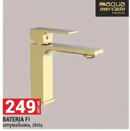 Merkury Market Bateria Fi umywalkowa, złota oferta