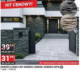 Merkury Market Kamień elewacyjny Komodo Carbon, Komodo Sepia oferta