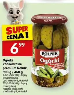Twój Market Ogórki konserwowe premium oferta