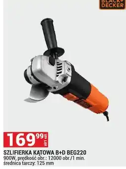 Merkury Market Szlifierka kątowa B+D BEG220 oferta