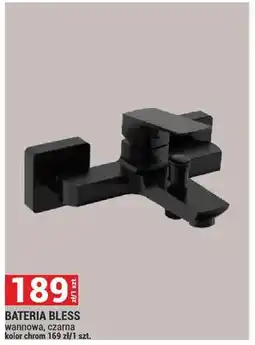 Merkury Market Bateria wannowa, czarna kolor chrom 169 zł/1 szt oferta