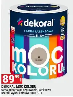 Merkury Market Farba lateksowa Moc Koloru oferta