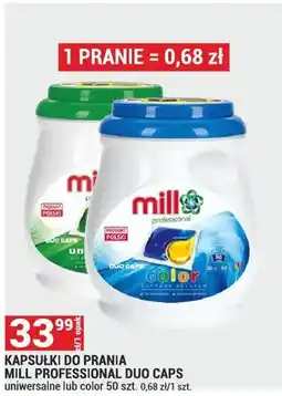 Merkury Market Kapsułki do prania Mill Professional Color Duo Caps oferta