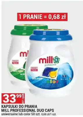 Kapsułki do prania Mill Professional Color Duo Caps