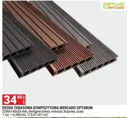 Merkury Market Deska tarasowa kompozytowa Optimum oferta