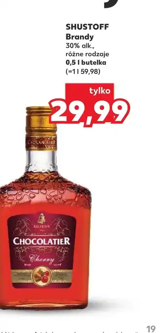 Kaufland Brandy Shustoff oferta