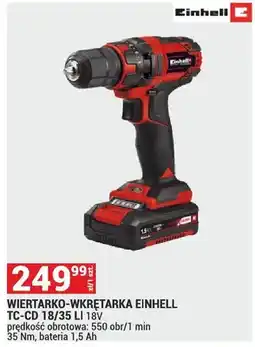 Merkury Market Wiertarko-wkrętarka TC-CD 18/35 Li oferta