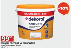 Merkury Market Farba odporna na szorowanie Akrylit W oferta