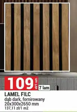 Merkury Market Lamel Filc dąb dark, fornirowany oferta