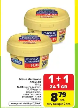 Carrefour Masło klarowane Polmlek oferta