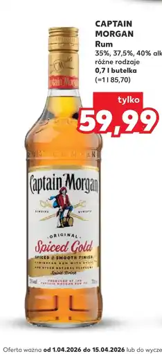 Kaufland Rum Captain Morgan oferta