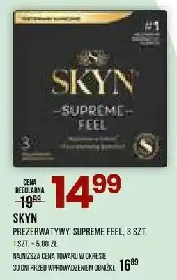 Drogerie Natura Prezerwatywy Supreme Feel oferta