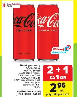 Carrefour Market Napój Coca-Cola oferta