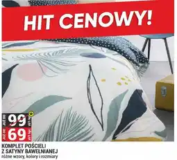 Merkury Market Komplet pościeli z satyny bawełnianej oferta