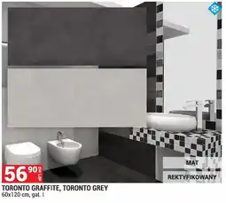 Merkury Market Płytka Toronto Graffite, Toronto Grey oferta