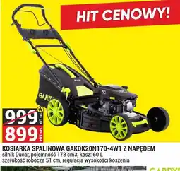 Merkury Market Kosiarka spalinowa GAKDK20N170-4W1 z napędem oferta