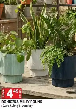 Merkury Market Doniczka Milly Round różne kolory i rozmiary oferta