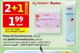 Auchan Patyczki kosmetyczne E oferta