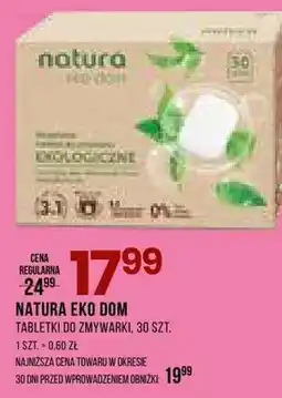 Drogerie Natura Tabletki do zmywania oferta