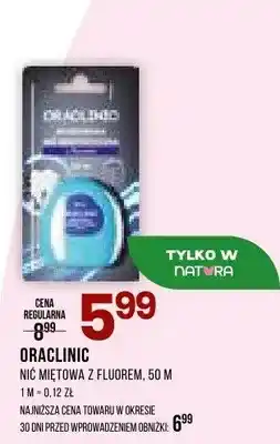 Drogerie Natura Nić miętowa z fluorkiem oferta