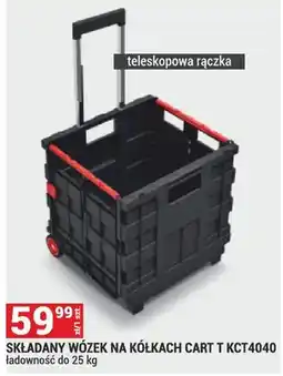 Merkury Market Składany wózek na kółkach Cart 1 KCT4040 oferta