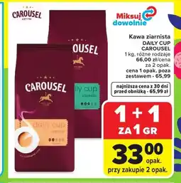 Carrefour Kawa ziarnista Carousel oferta