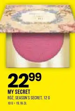 Drogerie Natura Róż season's secret oferta