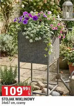 Merkury Market Stojak wiklinowy czarny oferta