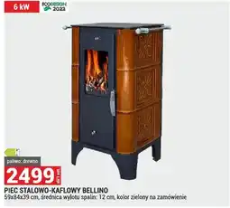 Merkury Market Piec stalowo-kaflowy Bellino oferta