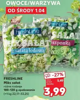 Kaufland Mix sałat z sałatą lodową oferta