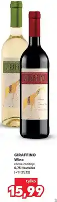 Kaufland Wino Giraffino oferta