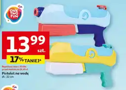 Auchan Pistolety na wodę One Two Fun oferta