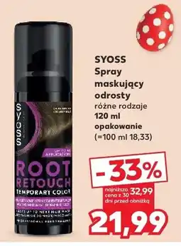 Kaufland Spray maskujący odrosty różne rodzaje oferta