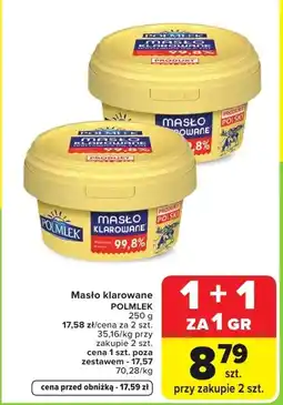 Carrefour Market Masło klarowane Polmlek oferta