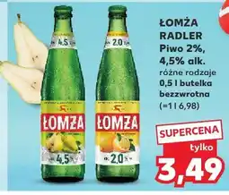 Kaufland Piwo Radler 2%, 4,5% alk. różne rodzaje oferta