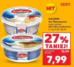 Kaufland Ser mascarpone różne rodzaje oferta
