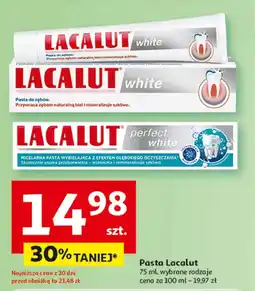 Auchan Pasta czyszcząca Lacalut oferta
