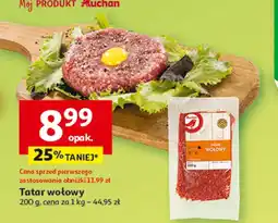Auchan Tatar wołowy Auchan oferta