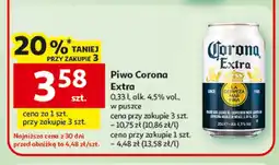 Auchan Piwo Corona oferta