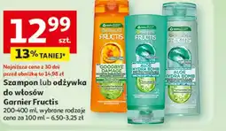 Auchan Odżywka do włosów Fructis oferta