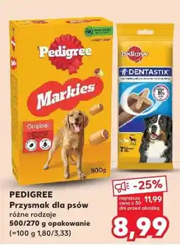 Kaufland Przysmak dla psów różne rodzaje 500/270 g opakowanie oferta