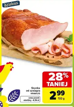 Carrefour Market Szynka Krakus oferta