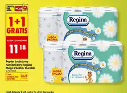 Biedronka Papier toaletowy Mega Paczka, 16 rolek 1+1 GRATIS oferta