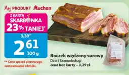 Auchan Boczek surowy oferta