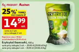 Auchan Erytrytol Auchan oferta
