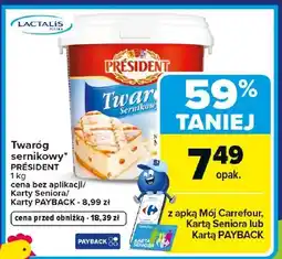 Carrefour Twaróg Carrefour oferta