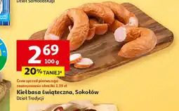 Auchan Kiełbasa Sokołów oferta