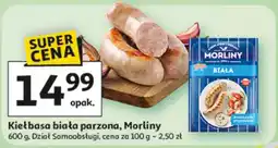 Auchan Kiełbasa biała Morliny oferta