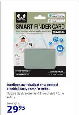 Action Inteligentny lokalizator w postaci cienkiej karty Fresh 'n Rebel oferta